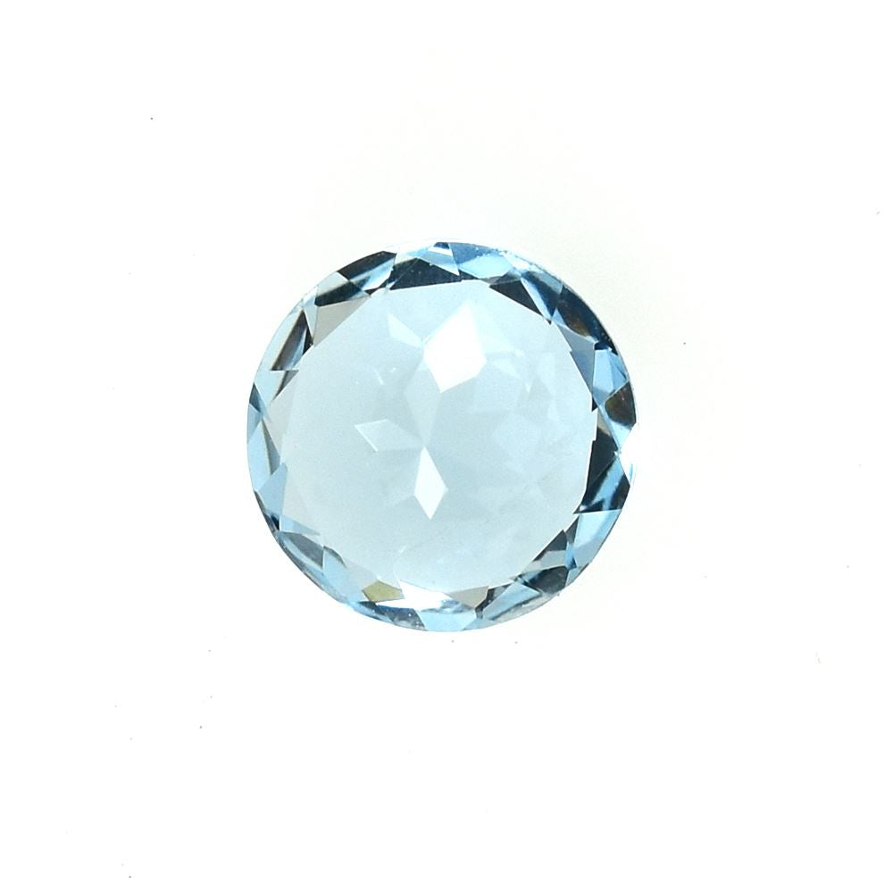 AQUAMARINE CUT ROUND (A++)(CLEAN)(WINDOW) 6.00X6.00 MM 0.73 Cts.
