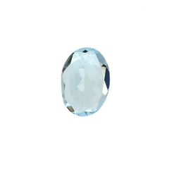 AQUAMARINE CUT OVAL (A++)(SI)(WINDOW) 7.00X5.00 MM 0.67 Cts.