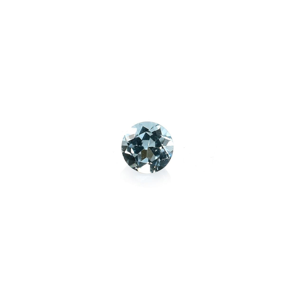 AQUAMARINE CUT ROUND (A++)(CLEAN) 4.25 MM 0.29 Cts.