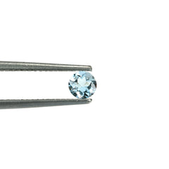 AQUAMARINE CUT ROUND (A++)(CLEAN) 4.25 MM 0.29 Cts.