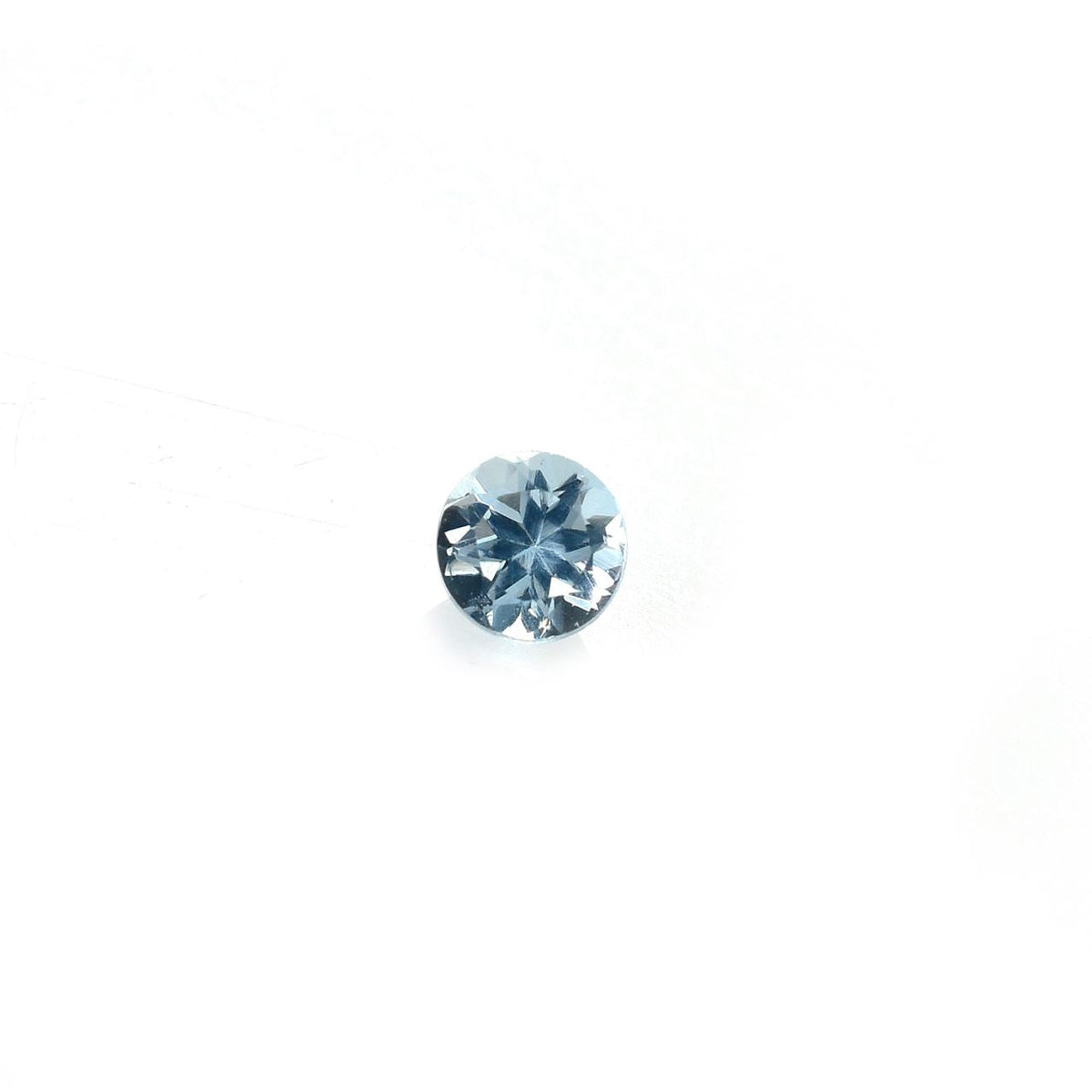 AQUAMARINE CUT ROUND (A++)(CLEAN) 3.75 MM 0.22 Cts.