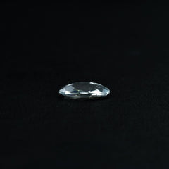 AQUAMARINE CUT OVAL (C/CLEAN) 10.00X4.00 MM 0.78 Cts.