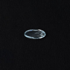 AQUAMARINE CUT OVAL (C/CLEAN) 10.00X4.00 MM 0.78 Cts.