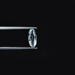 AQUAMARINE CUT OVAL (C/CLEAN) 10.00X4.00 MM 0.78 Cts.