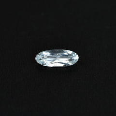 AQUAMARINE CUT OVAL (C/CLEAN) 11.00X4.00 MM 0.88 Cts.