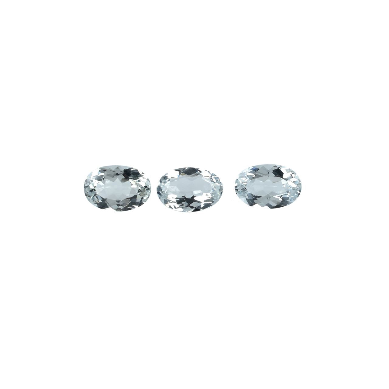 AQUAMARINE CUT OVAL (C/CLEAN) 9.00X6.00 MM 1.43 Cts.