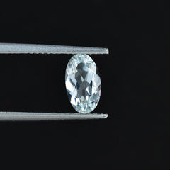 AQUAMARINE CUT OVAL (C/CLEAN) 9.00X5.00 MM 0.97 Cts.