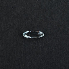 AQUAMARINE CUT OVAL (C/CLEAN) 9.50X3.50 MM 0.70 Cts.