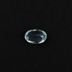 AQUAMARINE CUT OVAL (A)(CLEAN) 8.00X5.00 MM 1.08 Cts.