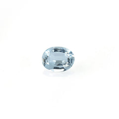 AQUAMARINE BACK STEP CUT OVAL (C) (CLEAN) 5.50X4.50 MM 0.45 Cts.