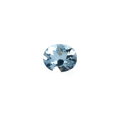 AQUAMARINE CUT OVAL (A+++)(CLEAN) 6.00X5.00 MM 0.56 Cts.
