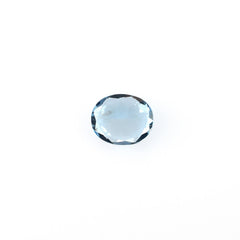 AQUAMARINE CUT OVAL (A+++)(CLEAN) 6.00X5.00 MM 0.56 Cts.