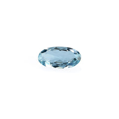 AQUAMARINE CUT OVAL (A+ WINDOW)(CLEAN) 14.00X7.00 MM 2.50 Cts.