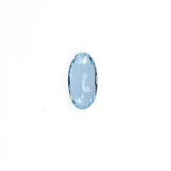 AQUAMARINE CUT OVAL (A+ WINDOW)(CLEAN) 14.00X7.00 MM 2.50 Cts.