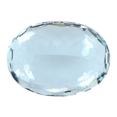 AQUAMARINE CUT OVAL (C/CLEAN) 18.00X13.00 MM 11.51 Cts.