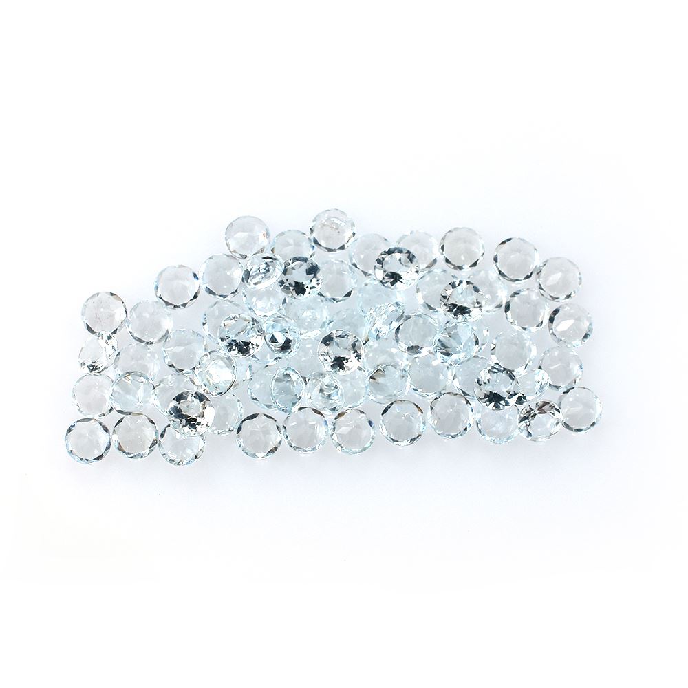 AQUAMARINE CUT ROUND (C/CLEAN) 2.70X2.70 MM 0.07 Cts.