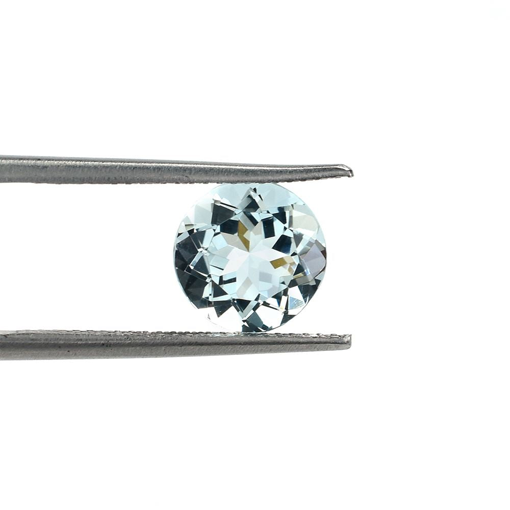 AQUAMARINE CUT ROUND (B)(CLEAN) 8.70X8.70 MM 2.25 Cts.