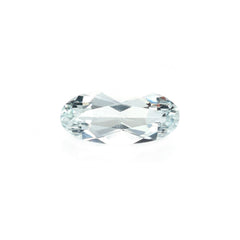 AQUAMARINE CUT OVAL (C)(SI) 11.00X5.00 MM 1.37 Cts.