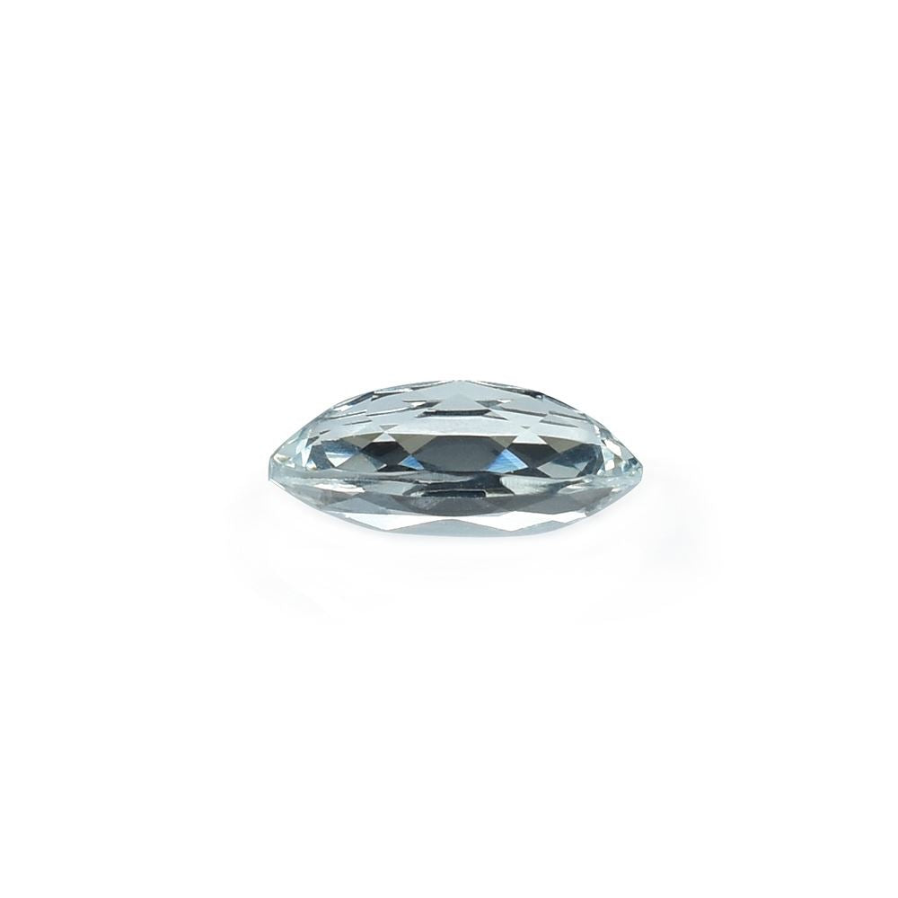 AQUAMARINE CUT OVAL (C)(SI) 11.00X5.00 MM 1.37 Cts.