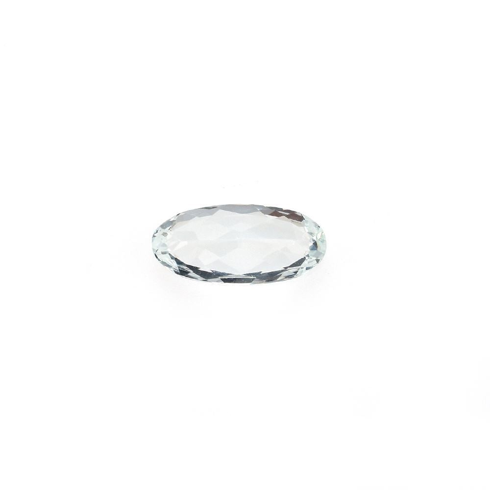 AQUAMARINE CUT OVAL (C)(SI) 11.00X5.00 MM 1.37 Cts.