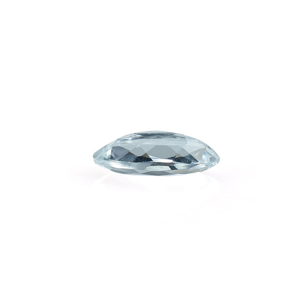 AQUAMARINE CUT OVAL (B)(CLEAN) 11.00X5.00 MM 1.10 Cts.