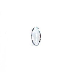 AQUAMARINE CHECKER CUT OVAL (C/CLEAN) 8.00X4.00 MM 0.70 Cts.