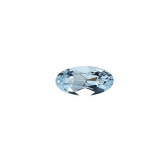 AQUAMARINE CUT OVAL (B)(CLEAN) 8.00X4.00 MM 0.65 Cts.