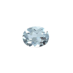 AQUAMARINE CUT OVAL (B)(CLEAN) 6.00X5.00 MM 0.50 Cts.