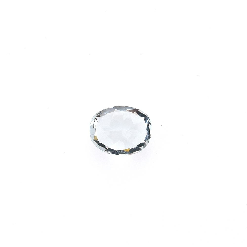 AQUAMARINE CUT OVAL (B)(CLEAN) 6.00X5.00 MM 0.50 Cts.