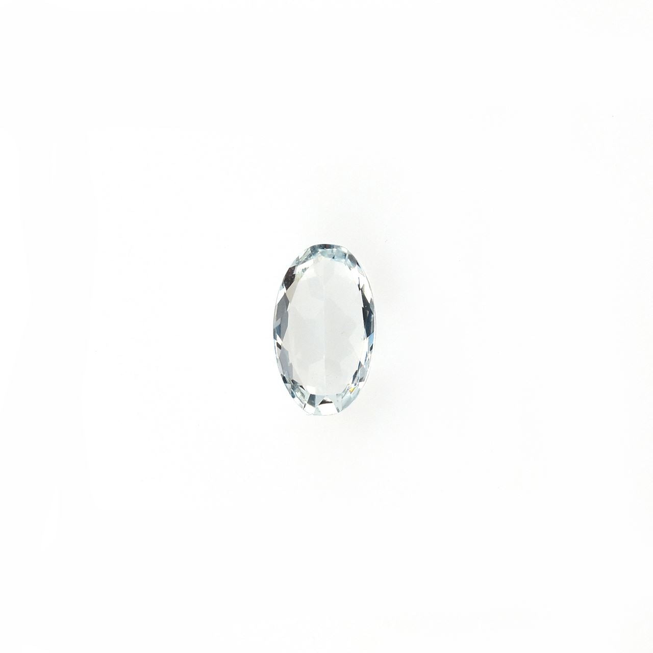 AQUAMARINE CUT OVAL (B)(CLEAN) 7.00X4.00 MM 0.58 Cts.
