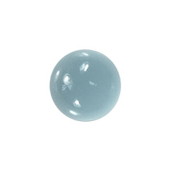 AQUAMARINE PLAIN ROUND CAB (AA)(MILKY) 8.00X8.00 MM 2.50 Cts.