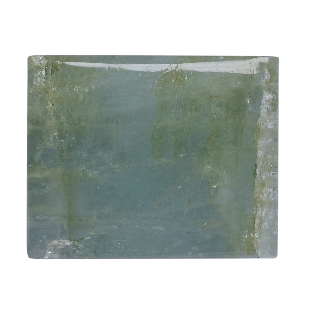 MILKY AQUAMARINE RECTANGULAR CAB 23X18.50MM 32.25 Cts.