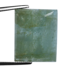 MILKY AQUAMARINE RECTANGULAR CAB 23X18.50MM 32.25 Cts.