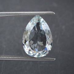 AQUAMARINE CUT PEAR (C/PK-SI)14X10MM 4.29 Cts.
