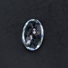 AQUAMARINE CUT OVAL 12X8MM 3.00 Cts.