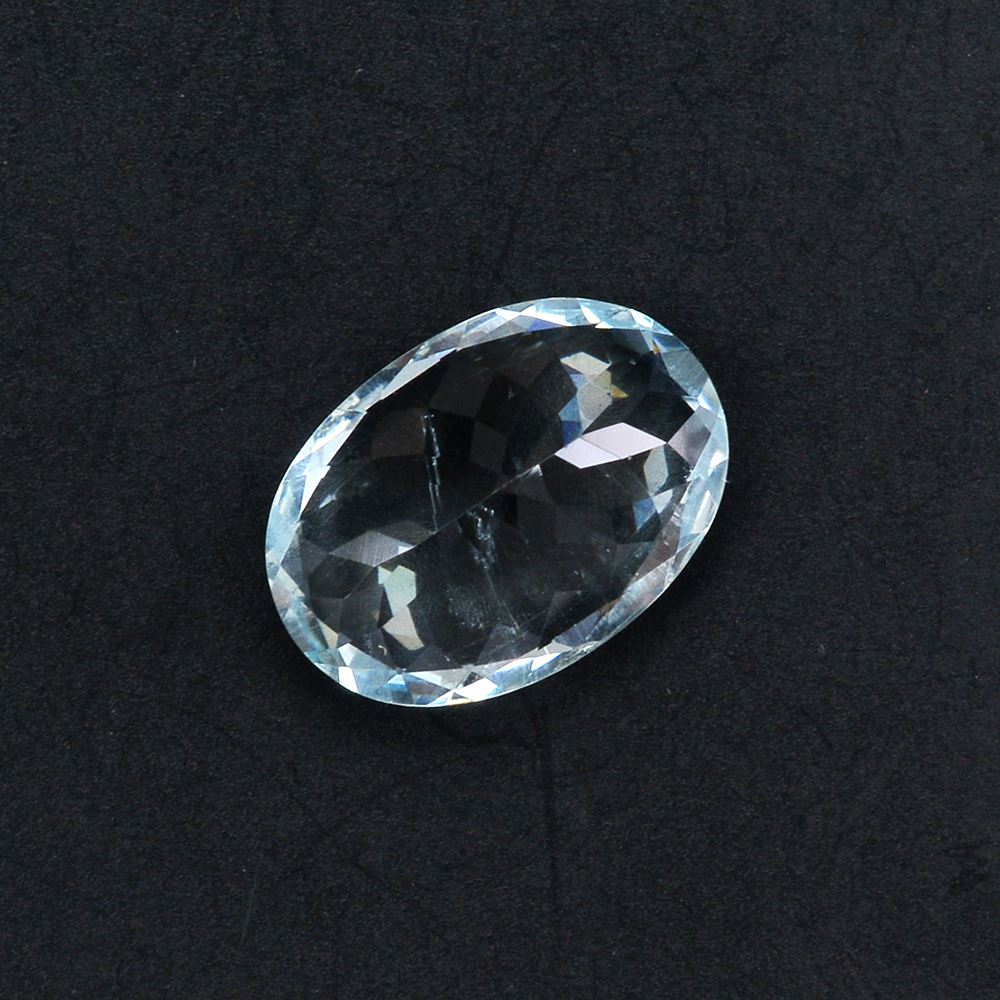AQUAMARINE CUT OVAL (A+/SI) 14X10MM 5.00 Cts.