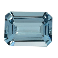 AQUAMARINE CUT OCTAGON (A++/SI) 7X5MM 0.95 Cts.