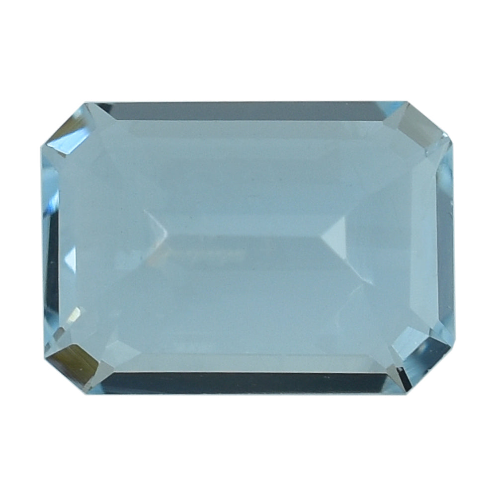 AQUAMARINE CUT OCTAGON (A++/SI) 7X5MM 0.95 Cts.