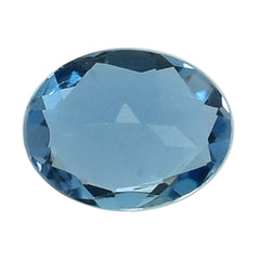 AQUAMARINE CUT OVAL 4X3MM 0.13 Cts.