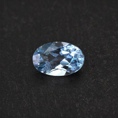 AQUAMARINE CUT OVAL 6X4MM 0.60 Cts.