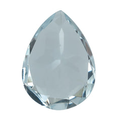 AQUAMARINE CUT PEAR 7X5MM 0.60 Cts.