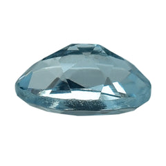 AQUAMARINE CUT OVAL  6X4MM 0.46 Cts.