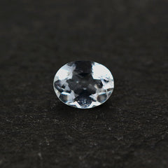 AQUAMARINE CUT OVAL 4.50X3.50MM 0.15 Cts.