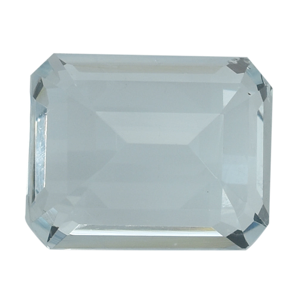 AQUAMARINE CUT OCTAGON 10X8MM 3.00 Cts.