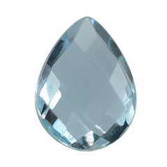 AQUAMARINE BRIOLETTE PEAR 4X3MM 0.15 Cts.