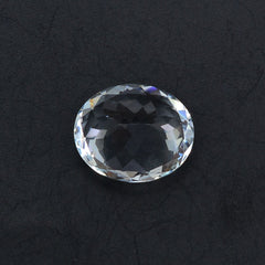 AQUAMARINE CUT OVAL 12X10MM 4.68 Cts.