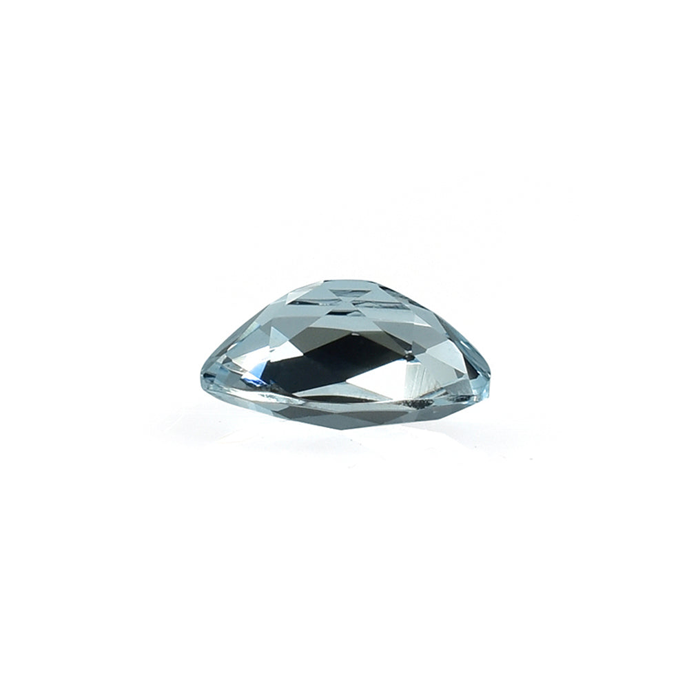 AQUAMARINE CHECKER CUT CUSHION 8X6MM 1.05 Cts.