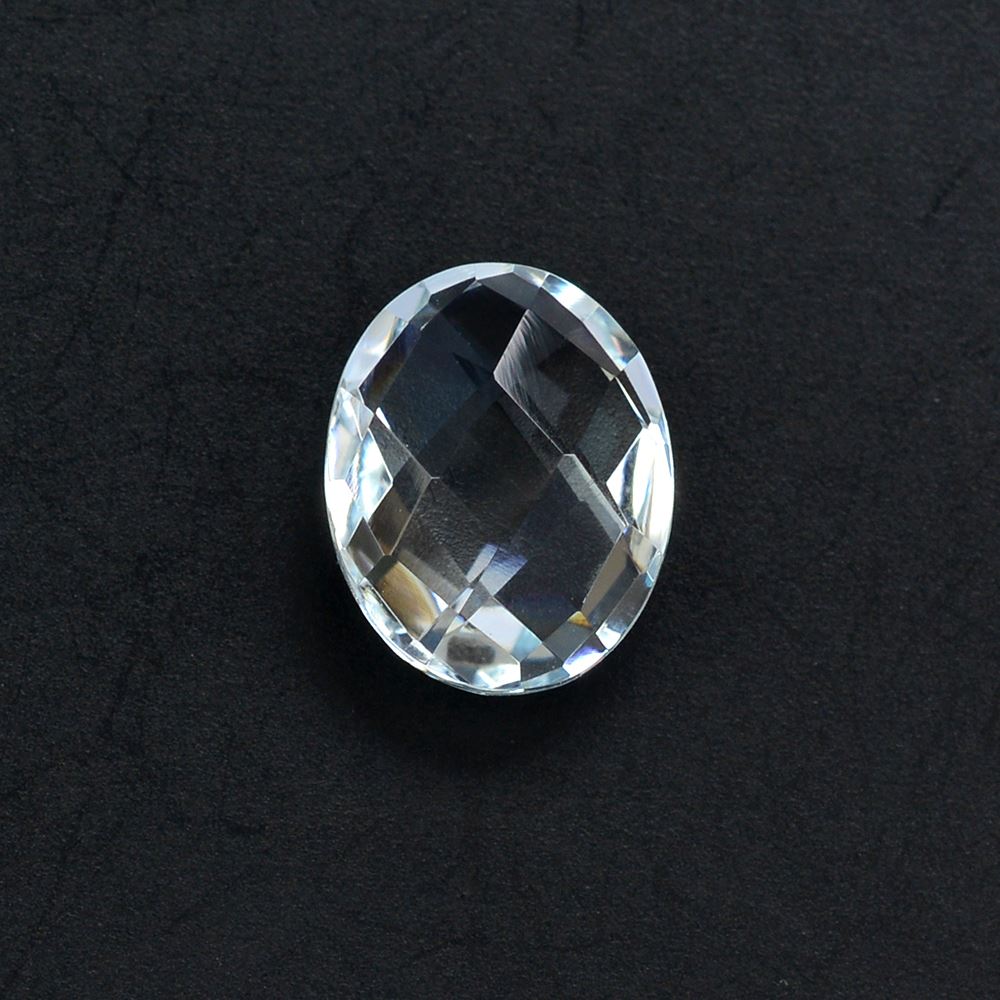 AQUAMARINE BRIOLETTE OVAL 10X8MM 2.41 Cts.