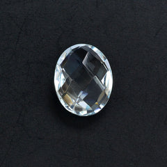 AQUAMARINE BRIOLETTE OVAL 10X8MM 2.41 Cts.