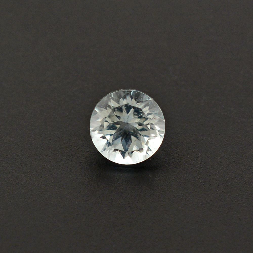 AQUAMARINE CONCAVE CUT ROUND (A) 5MM 0.49 Cts.